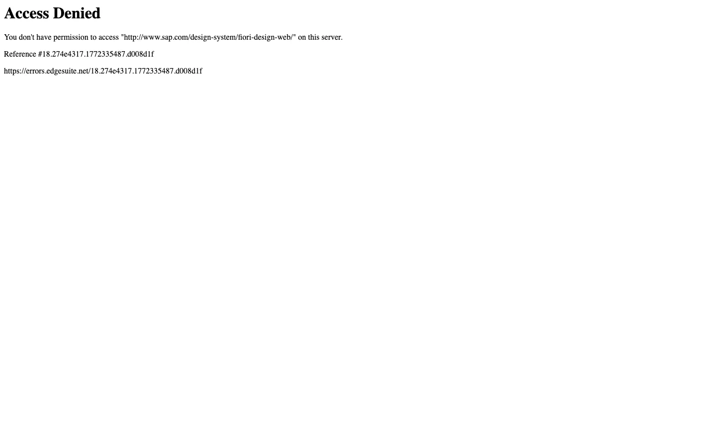 Screenshot reference for SAP Fiori Design System