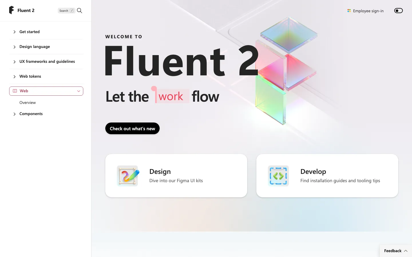 Screenshot reference for Fluent 2