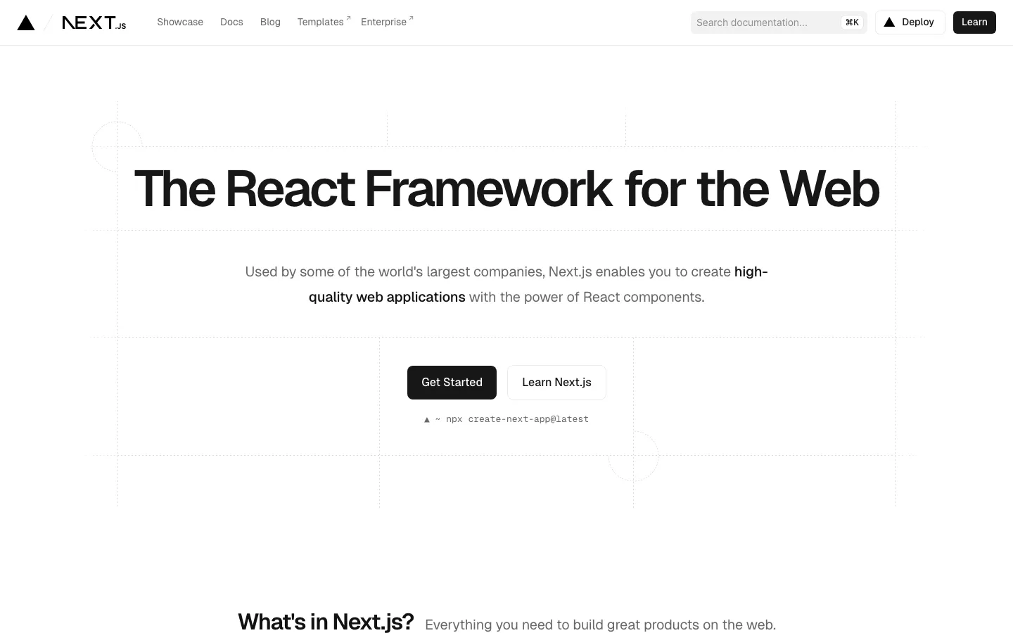 Screenshot reference for Next.js