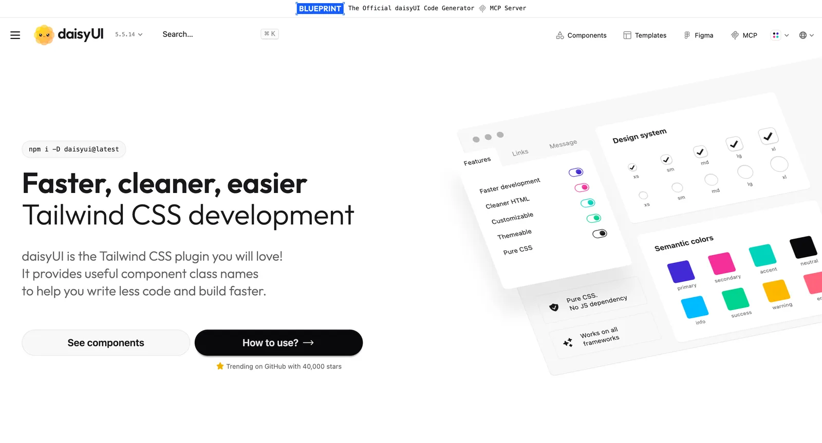 Screenshot reference for DaisyUI