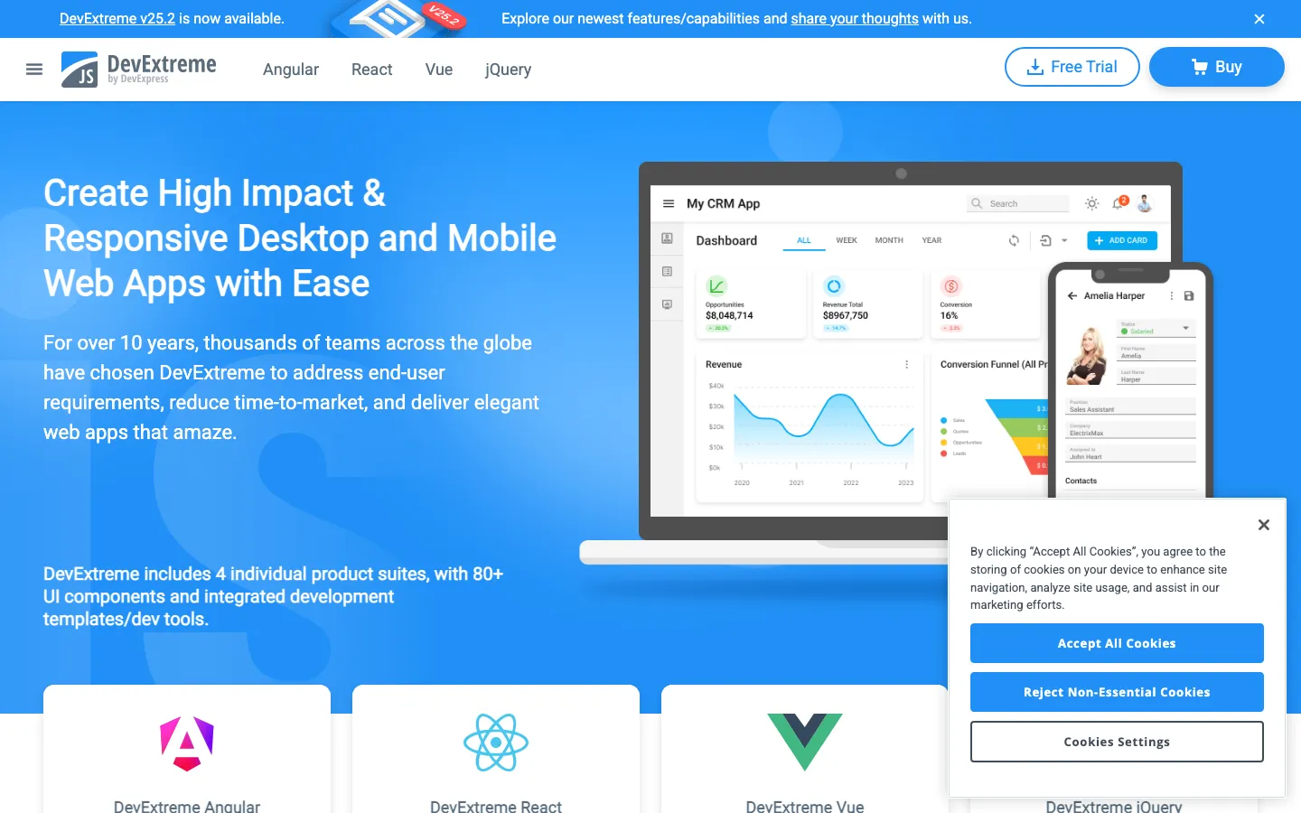 Screenshot reference for DevExtreme