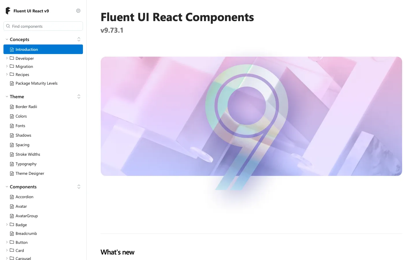 Screenshot reference for Fluent UI