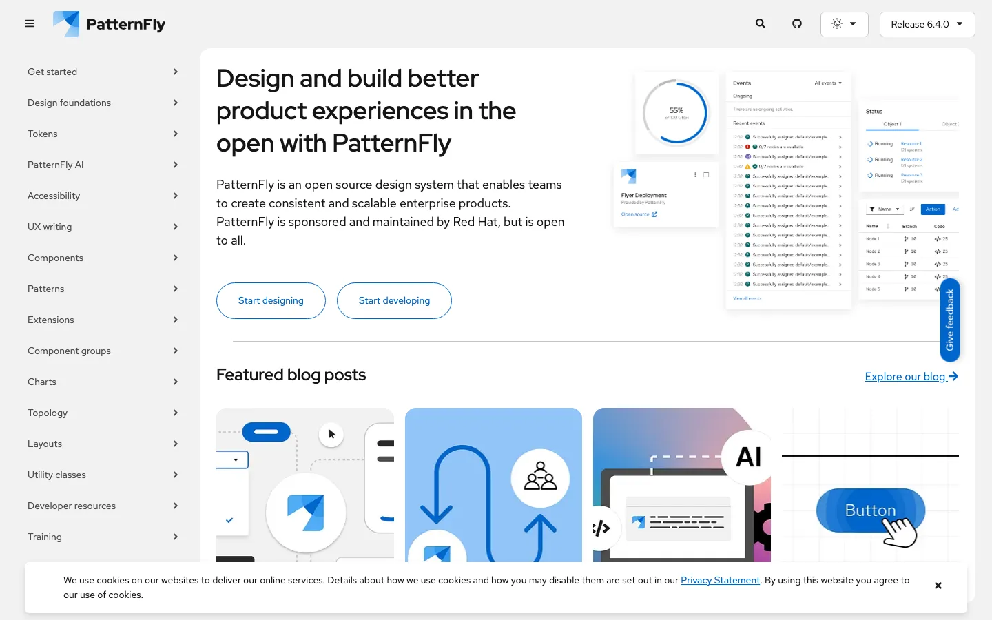 Screenshot reference for PatternFly