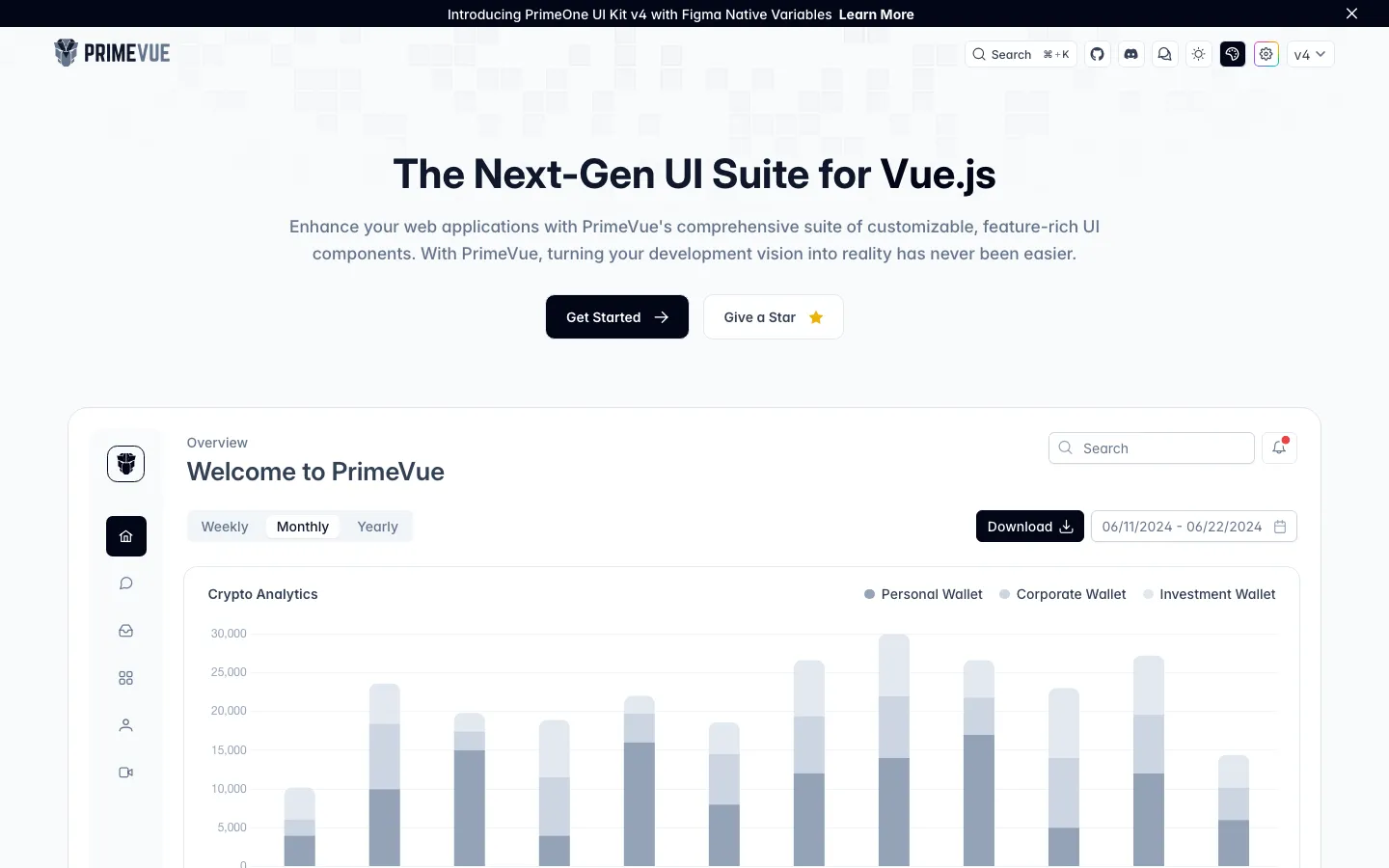 Screenshot reference for PrimeVue