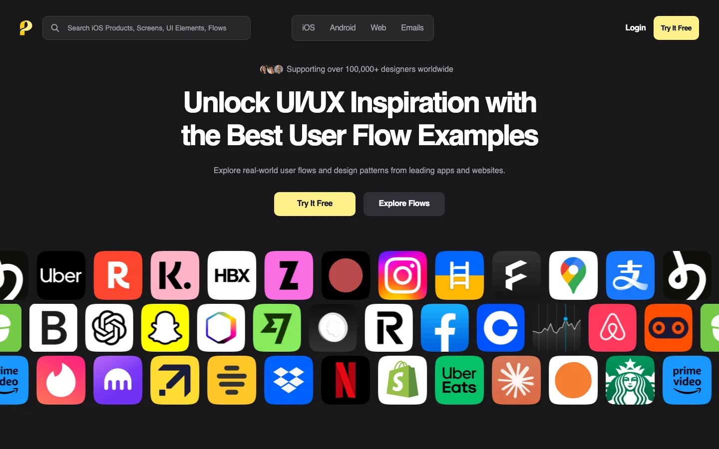 Screenshot reference for Page Flows