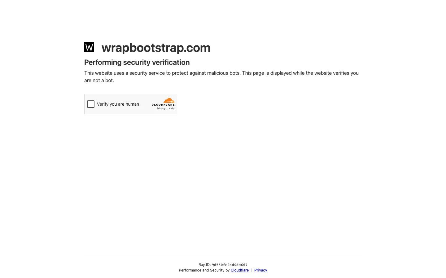 Screenshot reference for WrapBootstrap