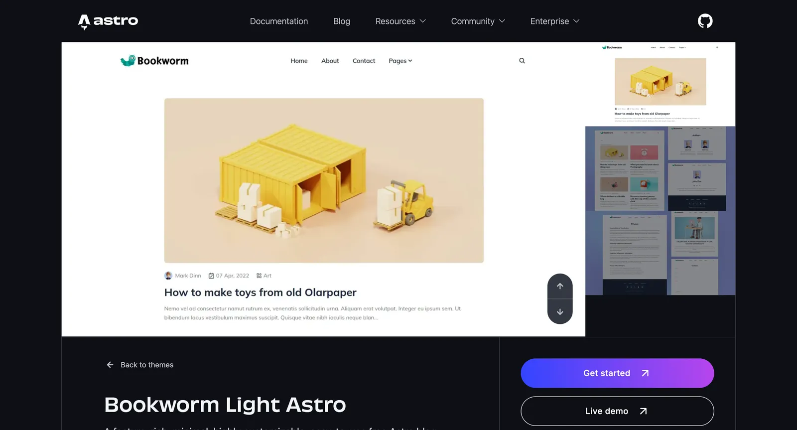 Screenshot reference for Bookworm Light