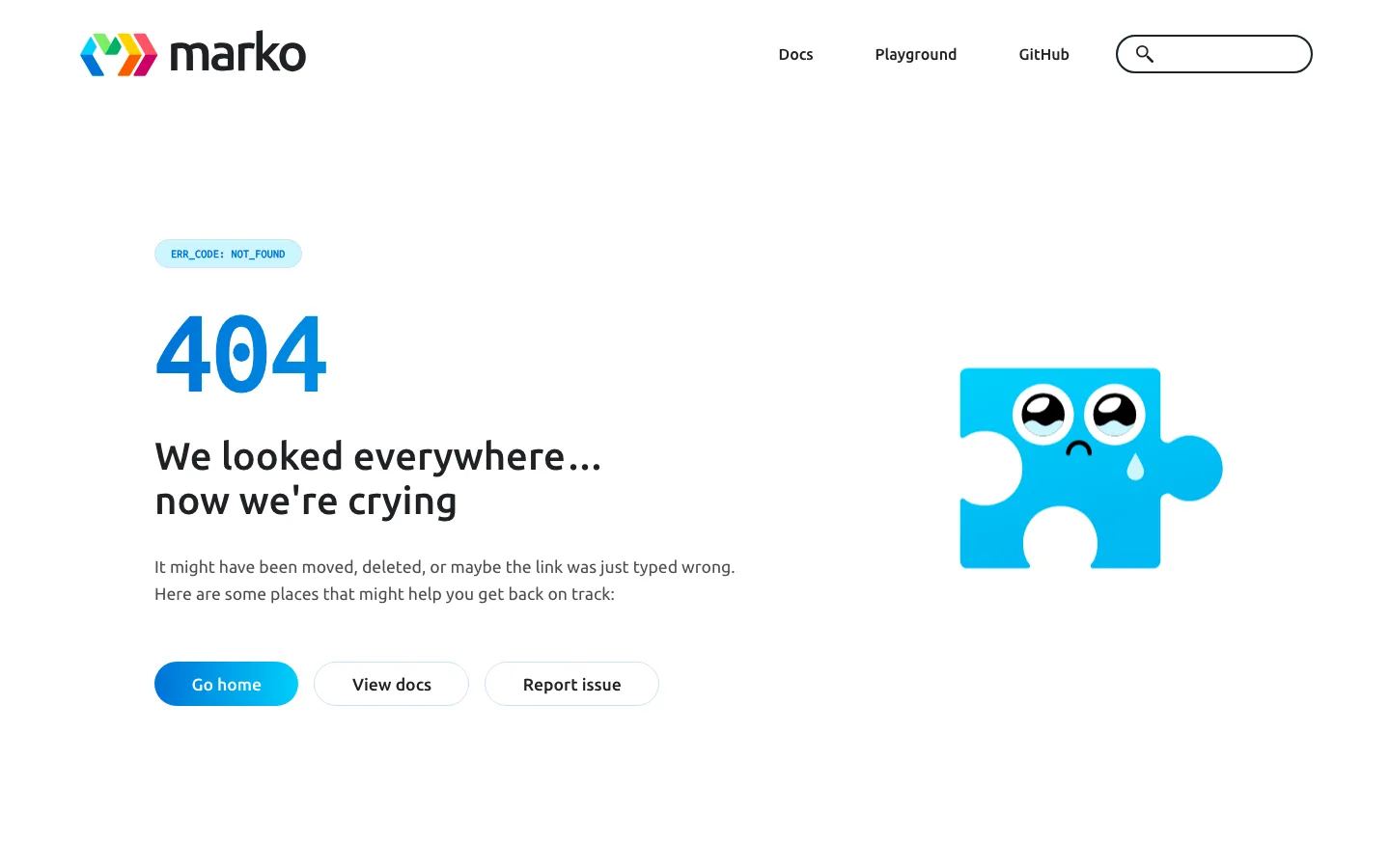 Screenshot reference for Marko Starter