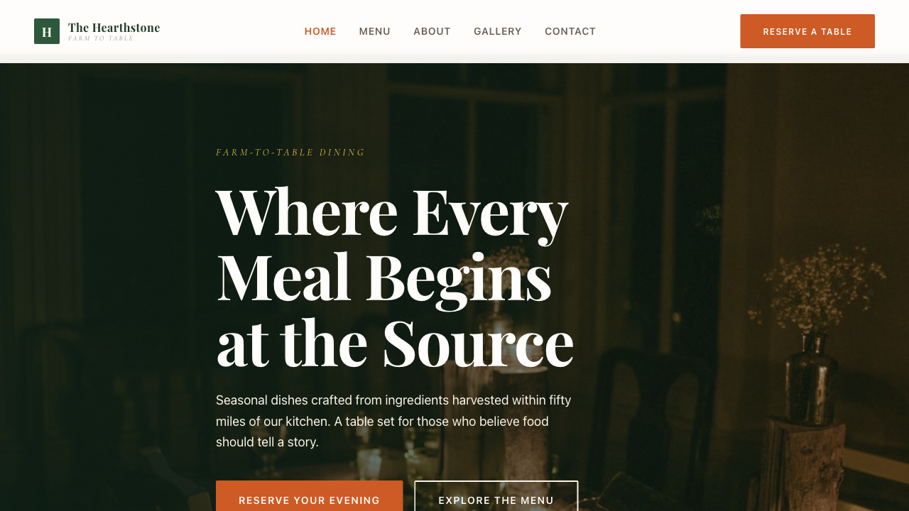AI-generated bakery website