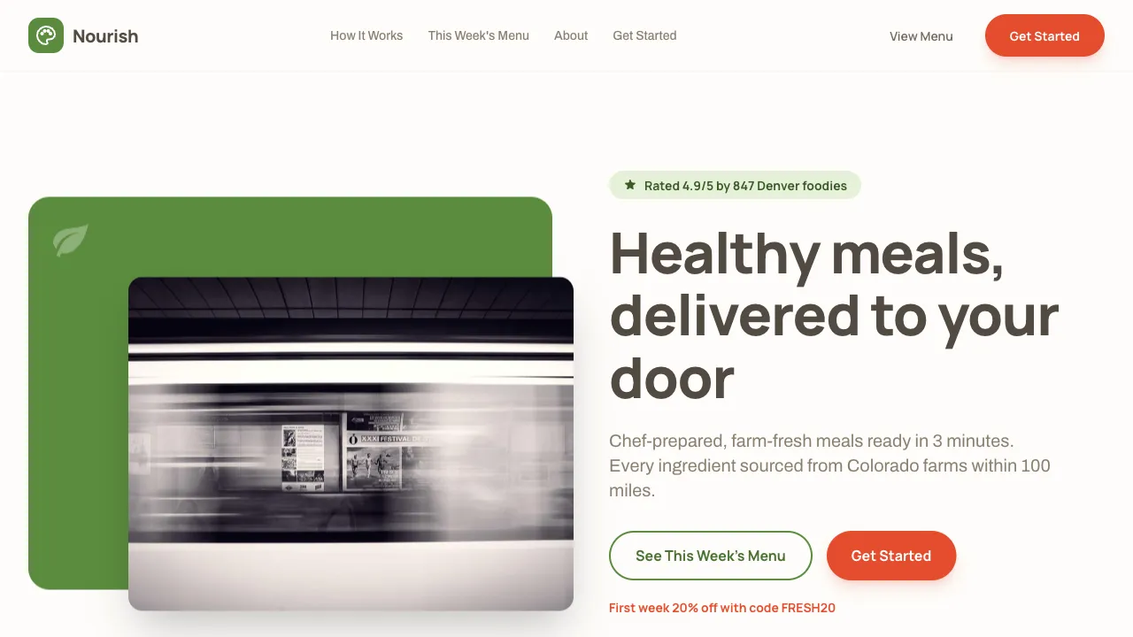 Nourish Meal Co. preview